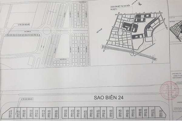 CHO THUÊ MẦM NON SHOPHOUSE SAO BIỂN 24.06 (ÁP GÓC, ĐẤT 111.8m)