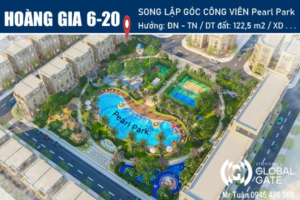 SONG LẬP GÓC, VIEW CÔNG VIÊN | HOÀNG GIA 6-20