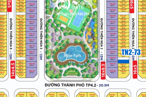 THIÊN NGA 2-73 | NHÀ PHỐ XẺ KHE