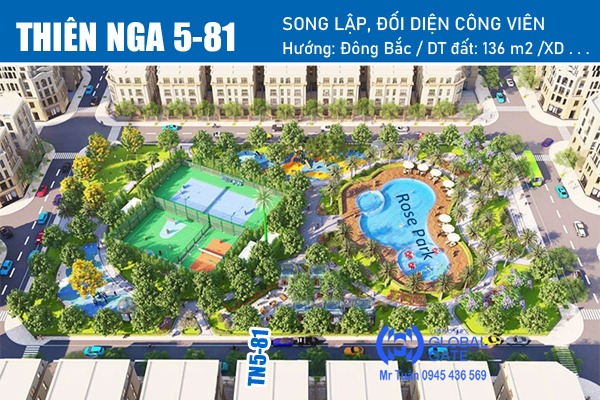 THIÊN NGA 5-81 | SONG LẬP VIEW CÔNG VIÊN