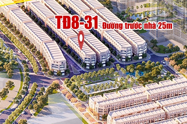 THỜI ĐẠI 8-31 (PK THỊNH VƯỢNG) ĐƯỜNG TRƯỚC NHÀ RỘNG 25m