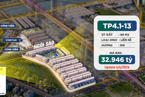 TP4.1-13 SHOPHOUSE ĐƯỜNG THÀNH PHỐ TP4.1