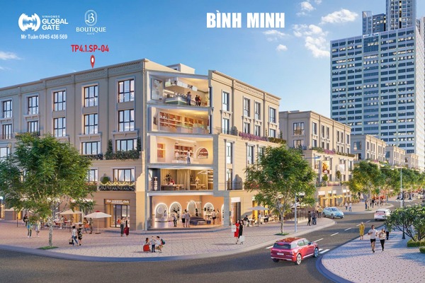 TP4.1.SP-04 Shop Boutique BÌNH MINH (ĐƯỜNG THÀNH PHỐ, CÓ HẦM)