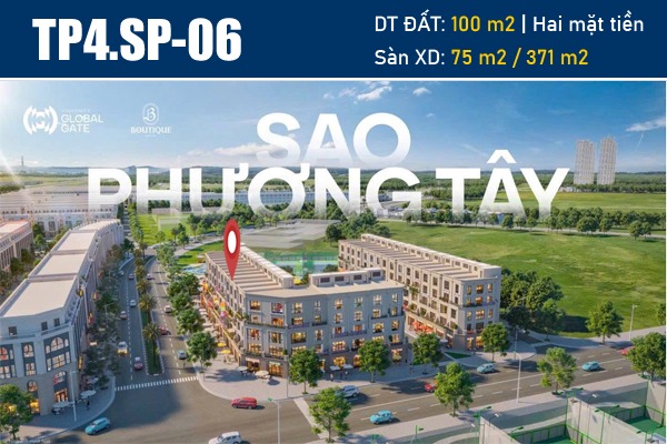 TP4.SP-06 SAO PHƯƠNG TÂY (Shop Boutique PHÂN KHU THỊNH VƯỢNG)