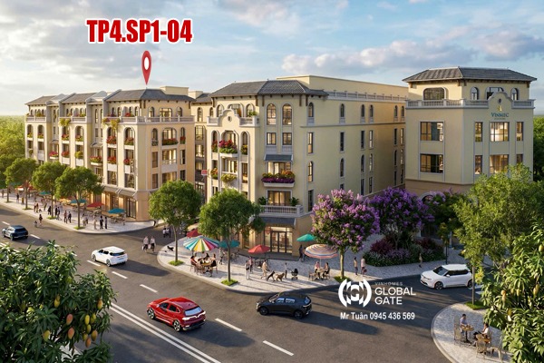 TP4.SP1-04 PHỐ NHIỆT ĐỚI - Shop Boutique đối diện sảnh chung cư