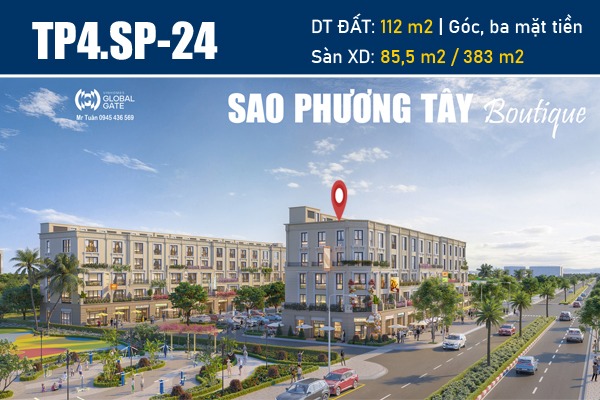 TP4.SP-24 SAO PHƯƠNG TÂY (Shop Boutique PHÂN KHU THỊNH VƯỢNG)