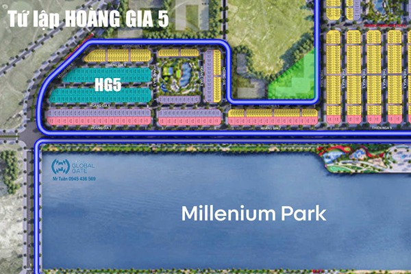 TỨ LẬP HOÀNG GIA 5-15 | VINHOMES CỔ LOA - GLOBAL GATE