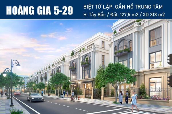 TỨ LẬP HOÀNG GIA 5-29 | KẾ HỘ TRUNG TẬM VÀ CÔNG VIÊN XỨ SỞ THẦN TIÊN