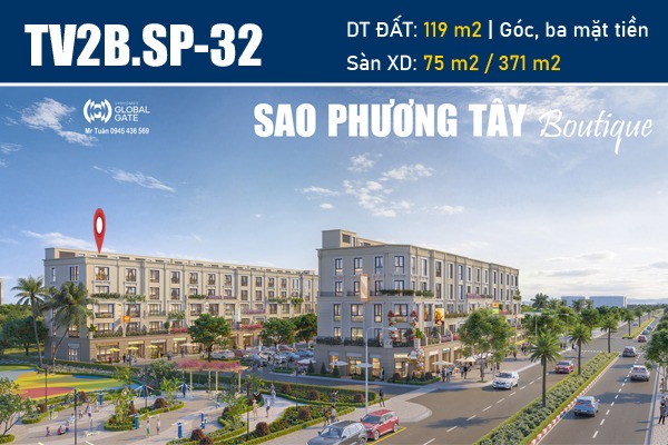 TV2B.SP-32 SAO PHƯƠNG TÂY BOUTIQUE - SHOP TMDV GLOBAL GATE