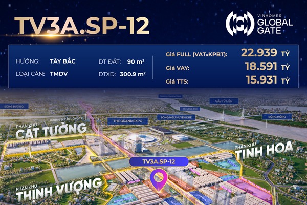 TV3A.SP-12 Shop Boutique BÌNH MINH | PHÂN KHU THỊNH VƯỢNG