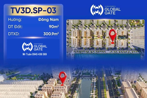 TV3D.SP-03 Shop Boutique BÌNH MINH | Vinhomes Global Gate