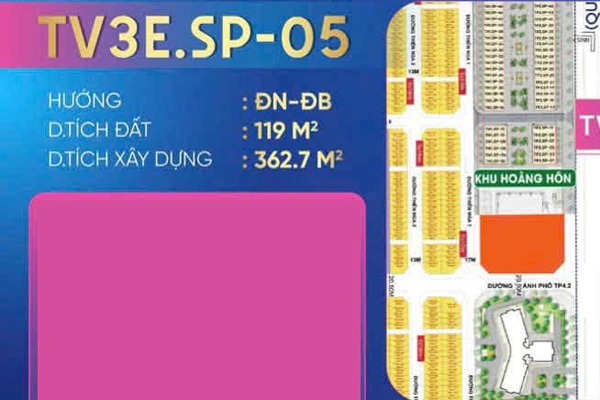 TV3E.SP-05 Shop Boutique BÌNH MINH (GÓC 119m)