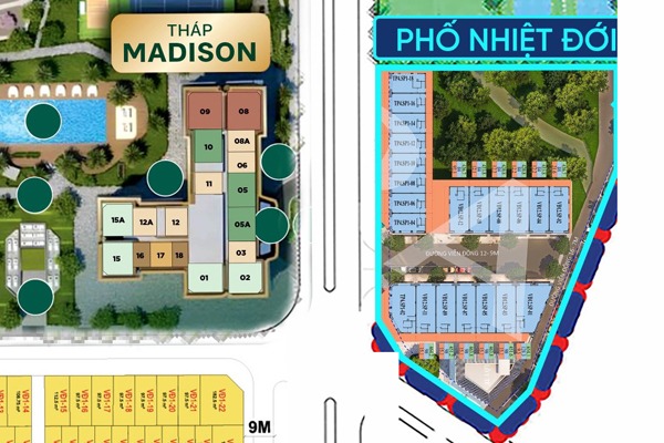 VĐ12.SP-03 PHỐ NHIỆT ĐỚI - Shop Boutique Vin Cổ Loa