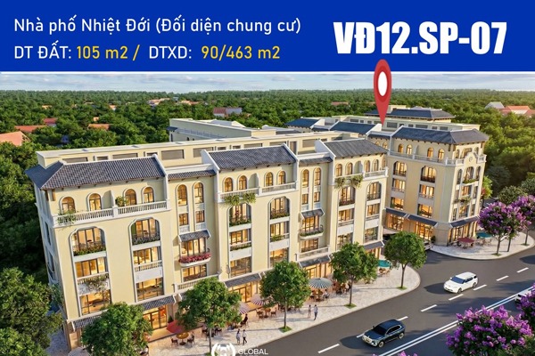 VĐ12.SP-07 PHỐ NHIỆT ĐỚI - Shop Boutique Vin Cổ Loa
