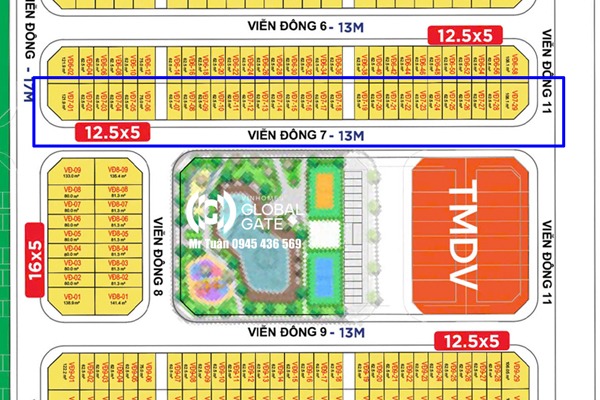 VIỄN ĐÔNG 7-28 | LIỀN KỀ ĐÔNG NAM (DIỆN TÍCH NHỎ 62,5 m2)