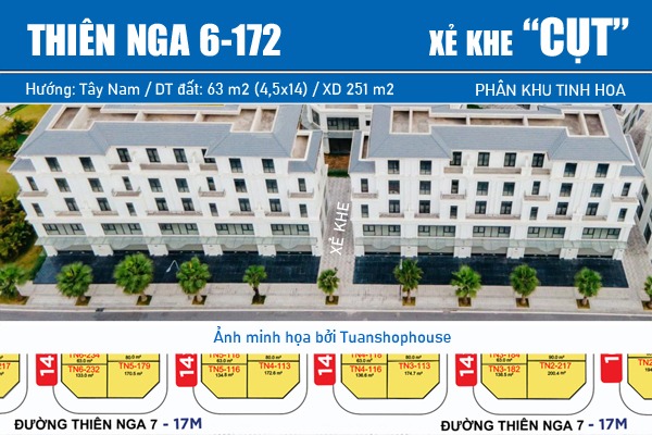 XẺ KHE DIỆN TÍCH NHỎ PHÂN KHU TINH HOA | THIÊN NGA 6-172
