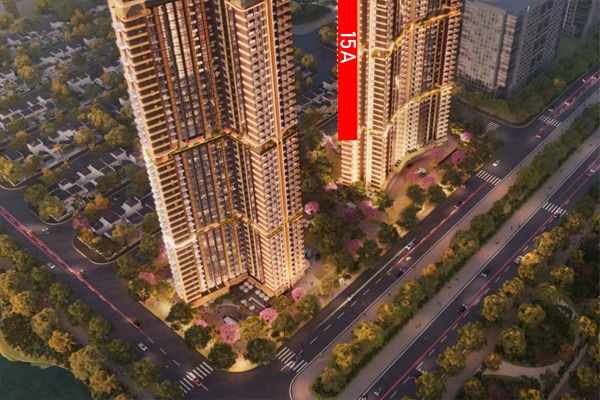 Y2-xx-15A (CĂN GÓC 3 NGỦ, VIEW SÔNG HỒNG) LUMIÈRE ESENCE PEAK